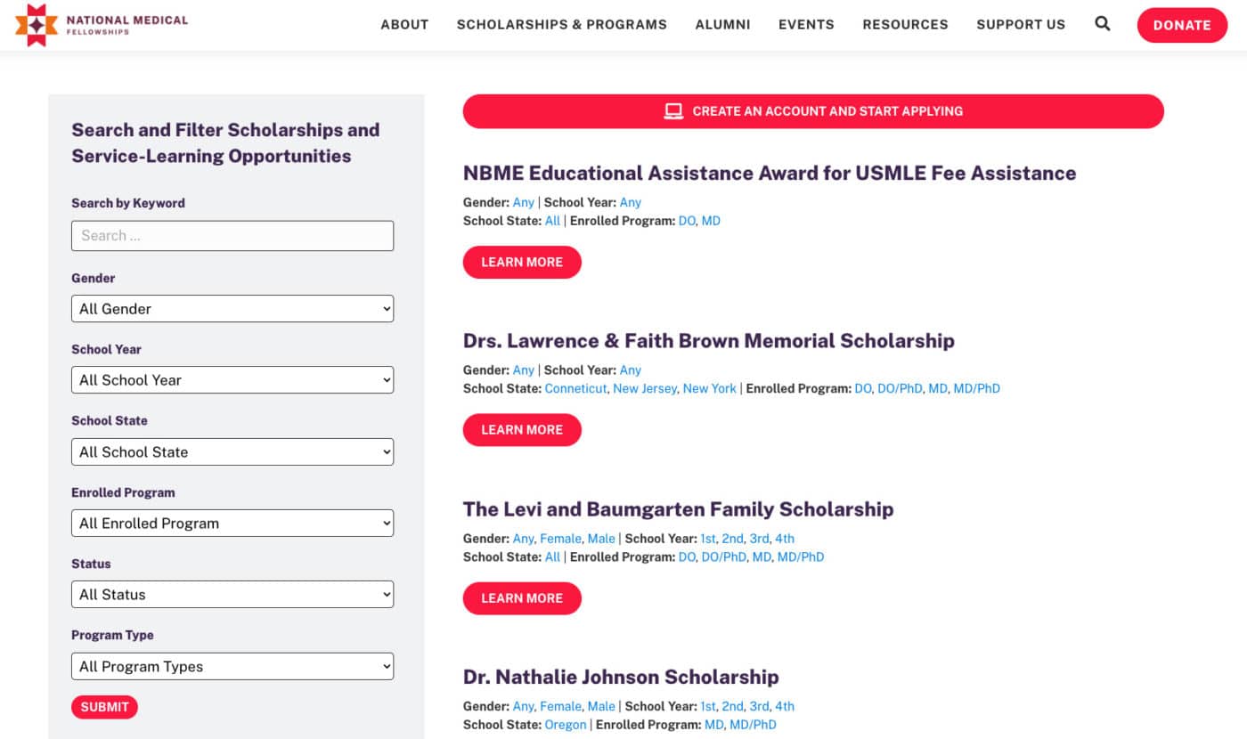 S&f Example | Blackbaud Website Package