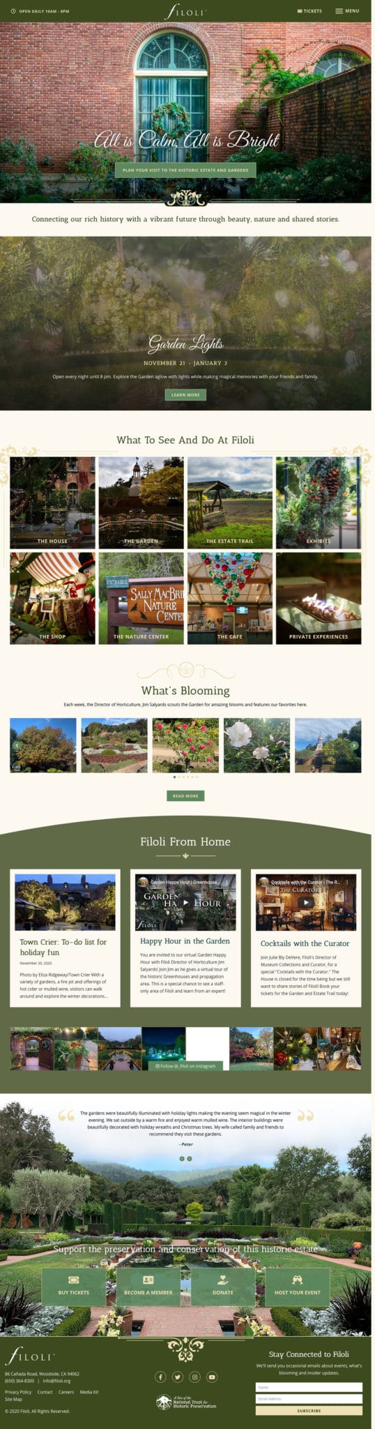 Filoli Home New
