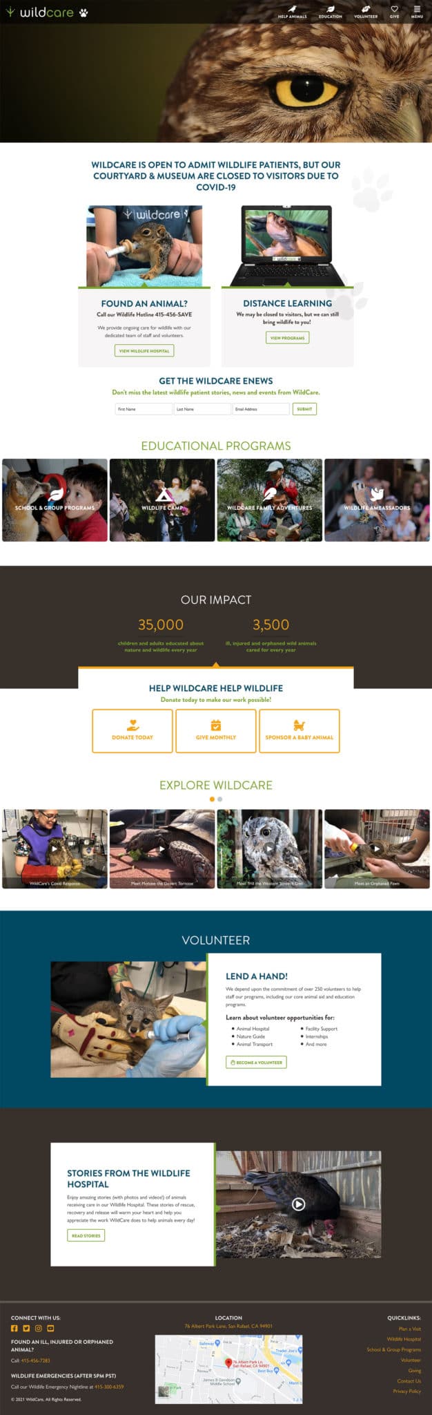 Discoverwildcare Home New